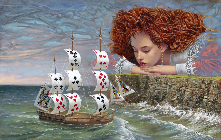 Michael Cheval Wind of Fortune (SN) (Framed)